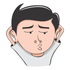 [LINEスタンプ] asik dong