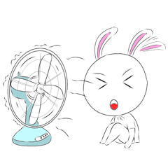 [LINEスタンプ] Naughty Rabbit YR