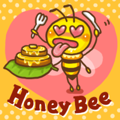 [LINEスタンプ] Bee Happy Project