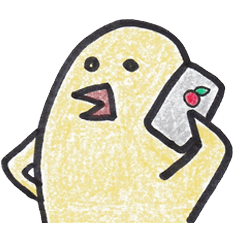 [LINEスタンプ] ちょっと変わった鳥ピーちゃんの日常