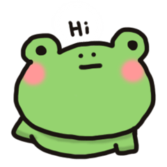 [LINEスタンプ] little croak