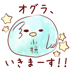 [LINEスタンプ] 小椋な鳥のスタンプ。
