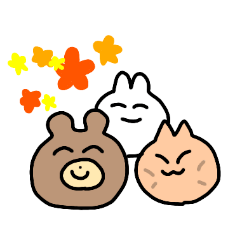 [LINEスタンプ] にこにこあにまる