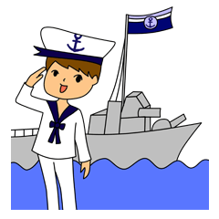 [LINEスタンプ] SAILOR AND HIS CAT