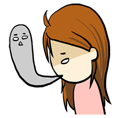 [LINEスタンプ] Iris and Poodle