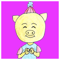 [LINEスタンプ] Piggs Story