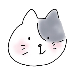 [LINEスタンプ] くまとうさぎとねこ