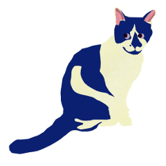 [LINEスタンプ] はちわれ(=^・^=)