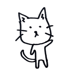 [LINEスタンプ] 猫のポチくん