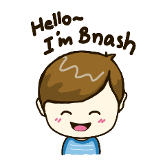 [LINEスタンプ] BNASH (First Edition)