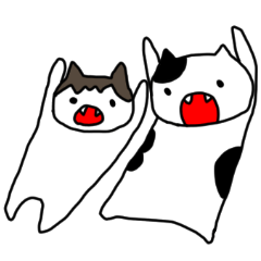 [LINEスタンプ] 豆太郎＆ちゃ太朗の日常①