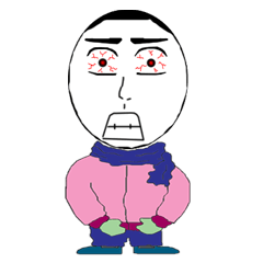 [LINEスタンプ] Si Ucok #3