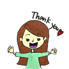 [LINEスタンプ] girlsss