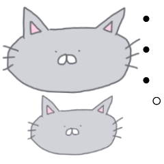 [LINEスタンプ] ニャーニャーニャンズ