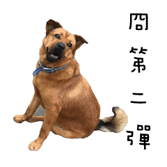 [LINEスタンプ] Thu dog jomy 2