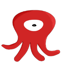 [LINEスタンプ] Alien Octopus 1