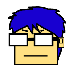 [LINEスタンプ] Square face kung