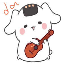 [LINEスタンプ] Onigiri dog -Little toot Season one