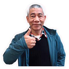 [LINEスタンプ] Master Lin