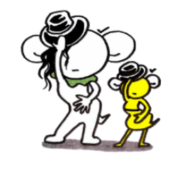 [LINEスタンプ] エリマキトカゲの日常会話
