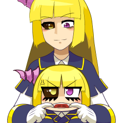 [LINEスタンプ] ハーフ魔人レニーさん