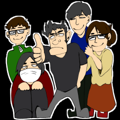 [LINEスタンプ] 私のやべぇ家族