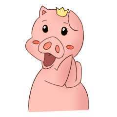 [LINEスタンプ] Prince Pig Du Du