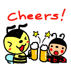 [LINEスタンプ] はっちーとレディバ 「シーズン2」
