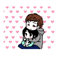 [LINEスタンプ] My B friend with me