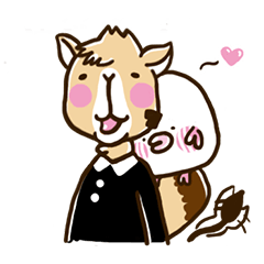 [LINEスタンプ] A beast of burden Yongzi - nerd was born