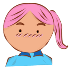 [LINEスタンプ] Chompoopink