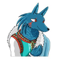 [LINEスタンプ] WIS-Wolf x Folk