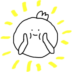 [LINEスタンプ] 鳥っぽい人間