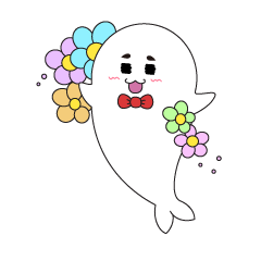 [LINEスタンプ] seal little bean