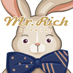 [LINEスタンプ] Mr.Rich Rabbitの画像（メイン）