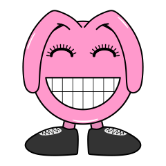 [LINEスタンプ] Pink Pouly