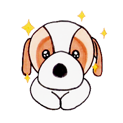 [LINEスタンプ] Popo the stupid dog