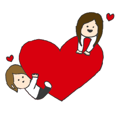 [LINEスタンプ] ともちとりかこ