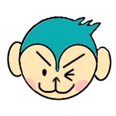 [LINEスタンプ] おサルの日常会話