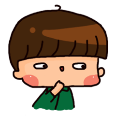 [LINEスタンプ] The little green's daily life