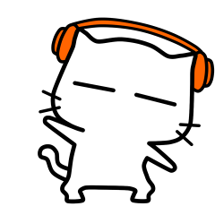 [LINEスタンプ] white cat - 3 super funny