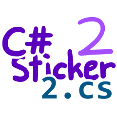 [LINEスタンプ] CSticker(2.1);
