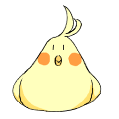[LINEスタンプ] Bird omelet.
