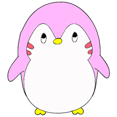 [LINEスタンプ] Cold milk penguin
