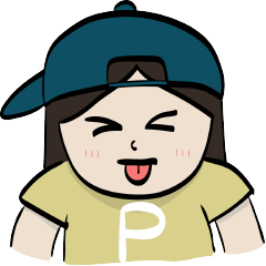 [LINEスタンプ] Miss P.