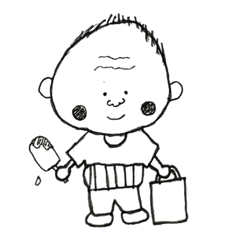 [LINEスタンプ] an old man Sige