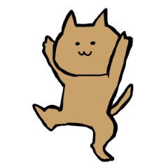 [LINEスタンプ] なかまねこ