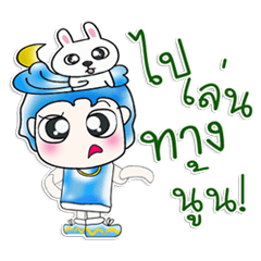 [LINEスタンプ] ..Mr. Sawamura and rabbit..^^！