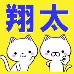 [LINEスタンプ] 超★翔太(しょうた・ショウタ)なネコ