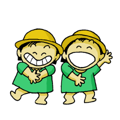 [LINEスタンプ] リトルツインシスターズ